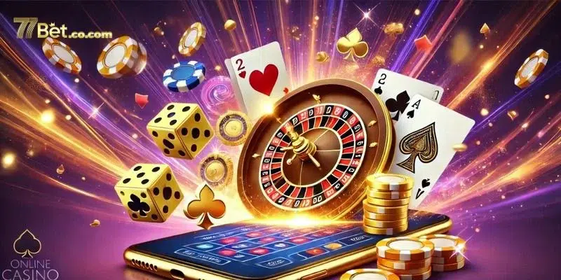 Các game chơi Casino tại 77BET rất đa dạng, hấp dẫn.